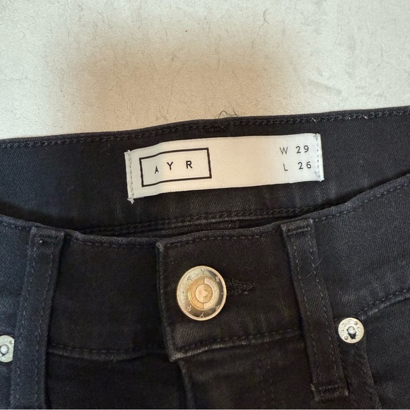 AYR The Chiller Women's Black Skinny Jeans - Picture 4 of 10